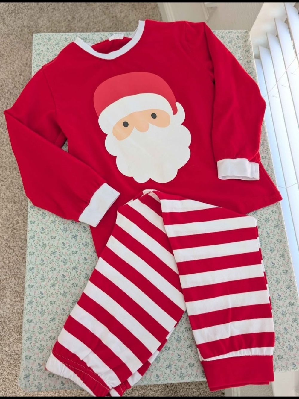 NWOT Christmas Santa Pajamas